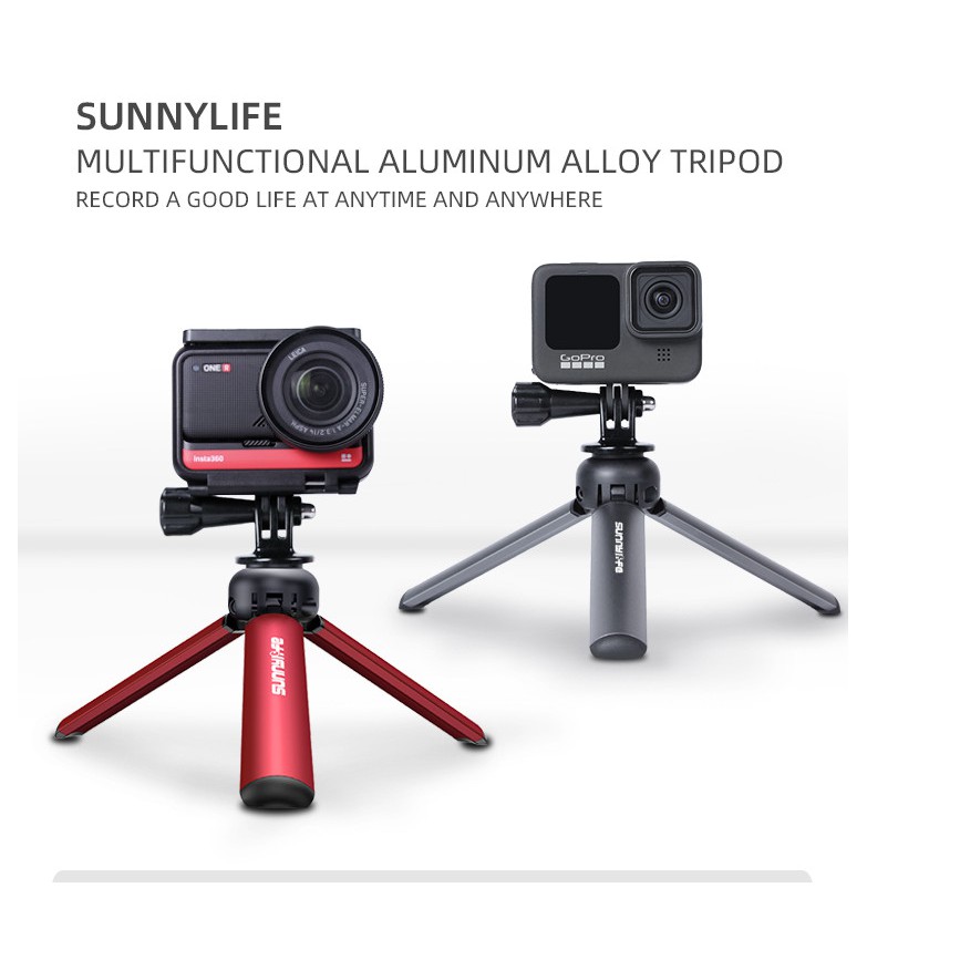 Sunnylife High Quality Universal Aluminium Mini Tripod Camera