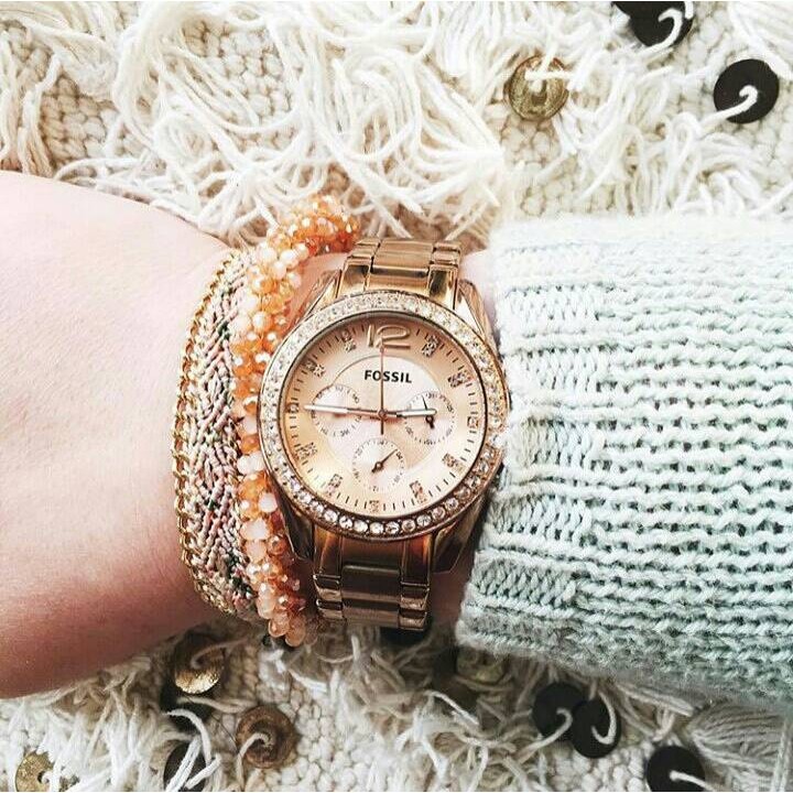 Fossil ES2811 - jam tangan original perempuan / wanita / cewek