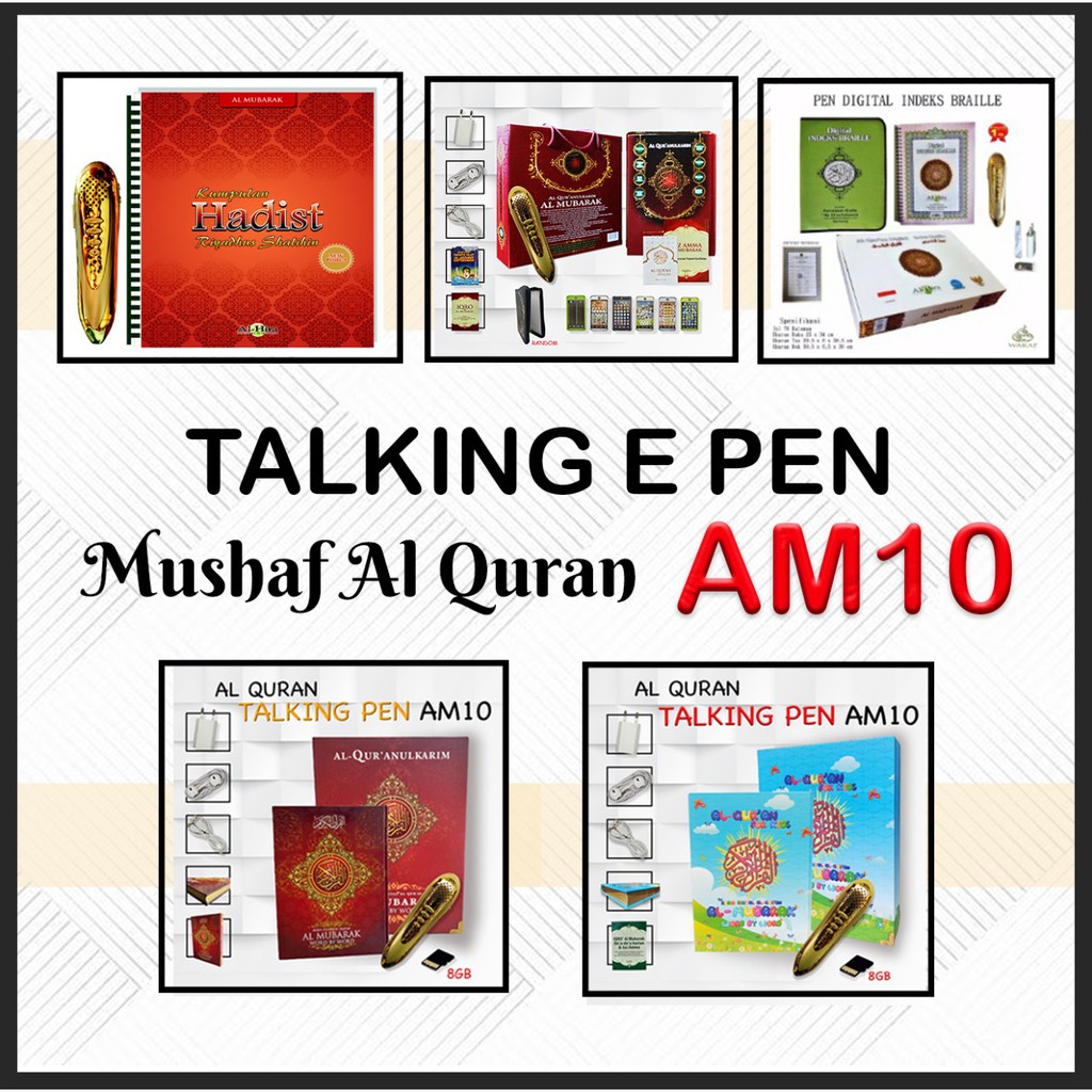 Mushaf Alquran Al Mubarak Talking Epen M 10