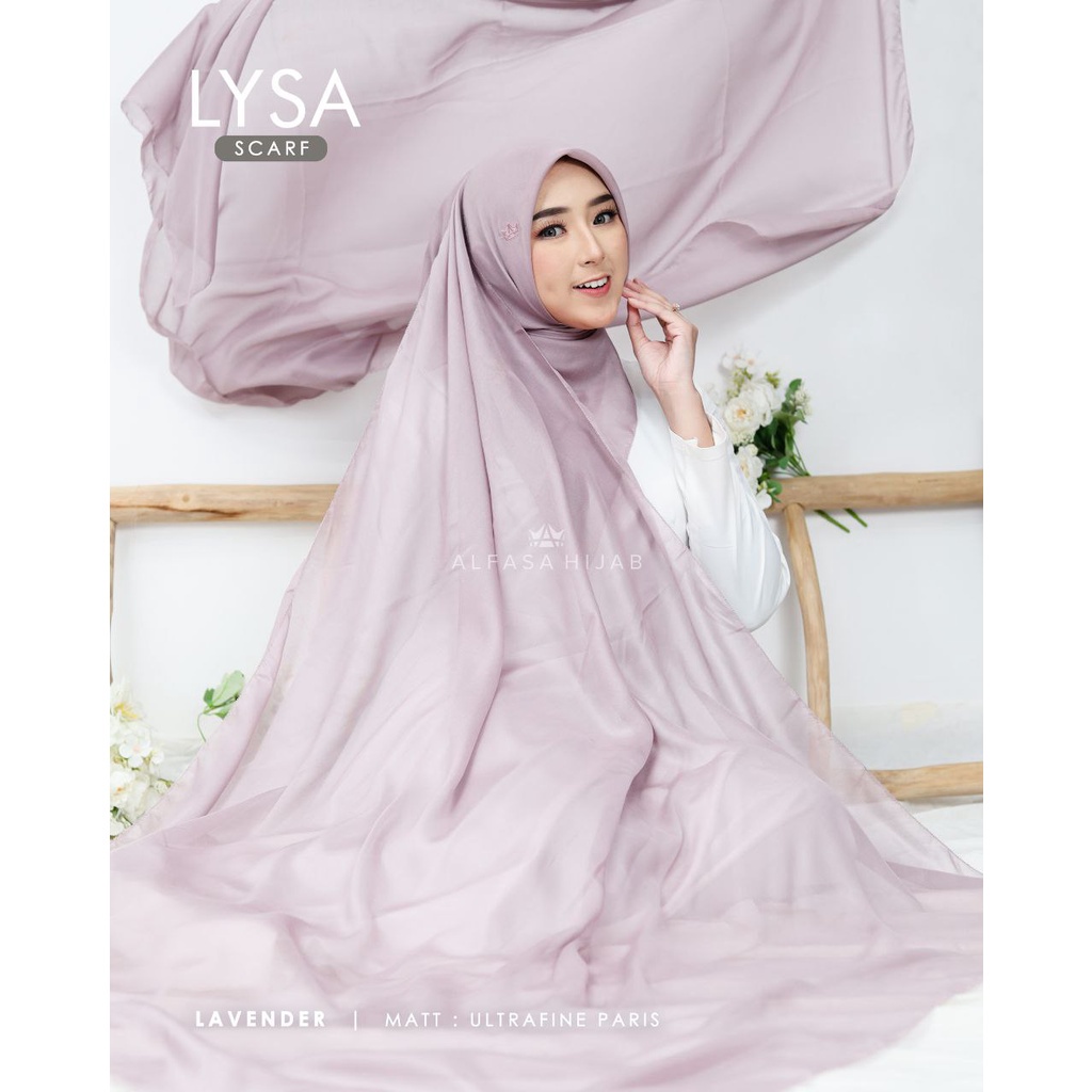 Lysa Scarf | Hijab segi empat By Alfasa - Hijab Scarf