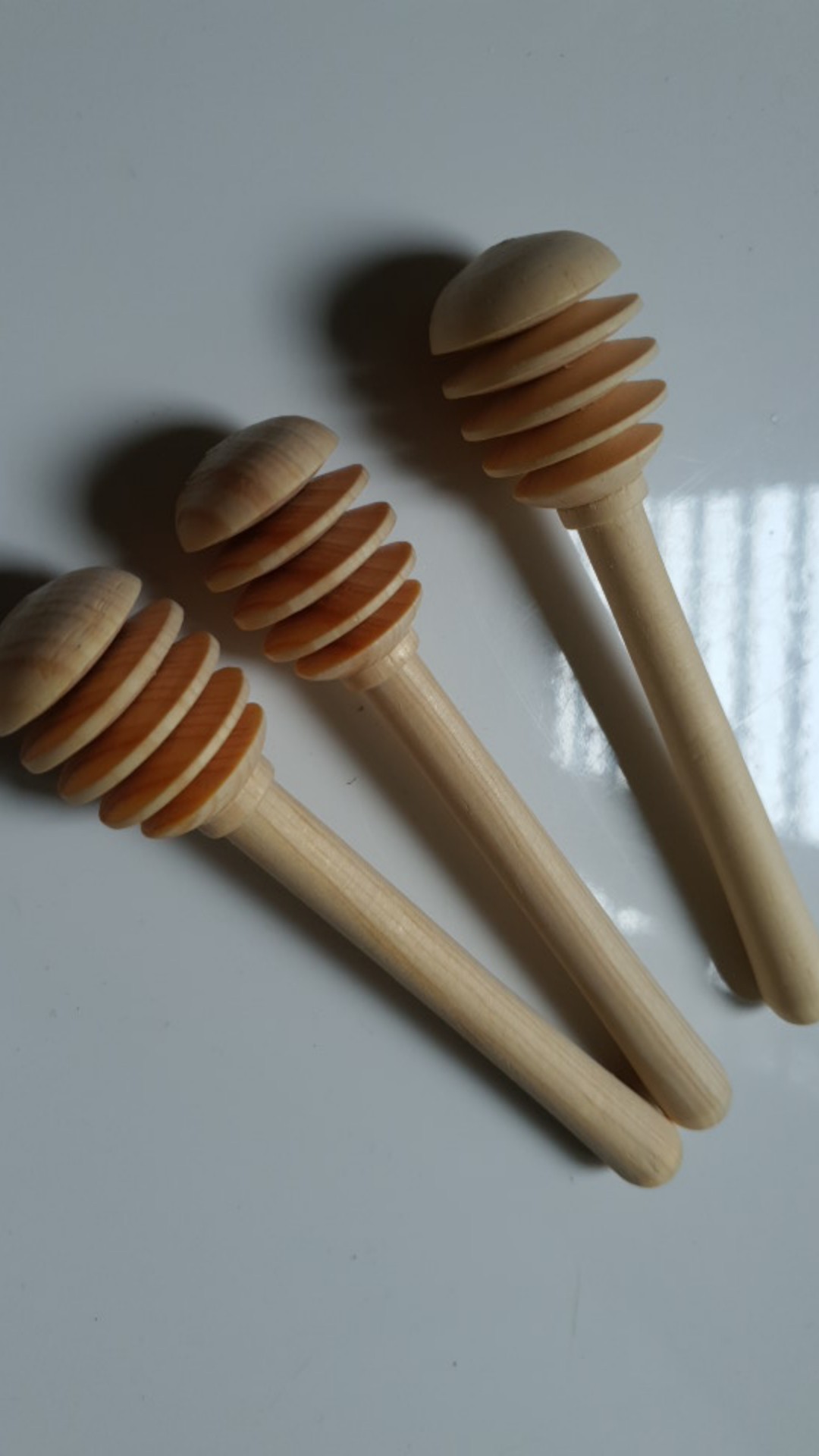 Natural Wood Honey Dipper/ Sendok Madu
