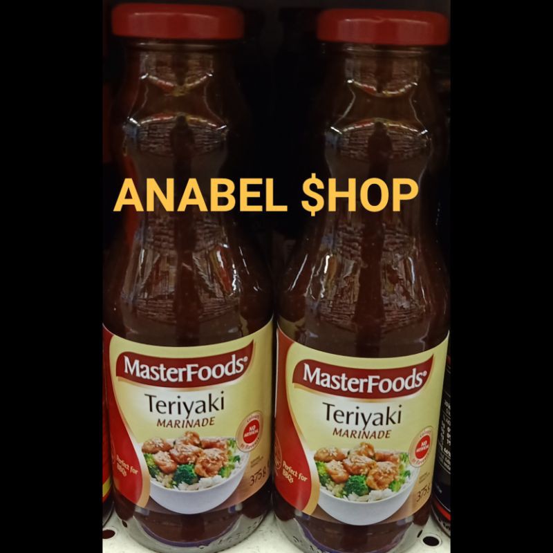 

Masterfoods Teriyaki Marinade Sauce Bumbu Saus Marinasi BBQ Masterfood