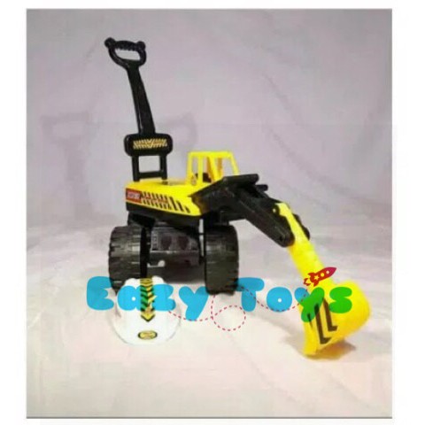 Mainan Mobil Dorong Anak Ride On Excavator SBS 712  Mobil Dorong Anak Ekskavator