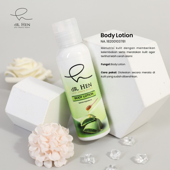 ORIGINAL dR hen body lotion TARABABYSTORE