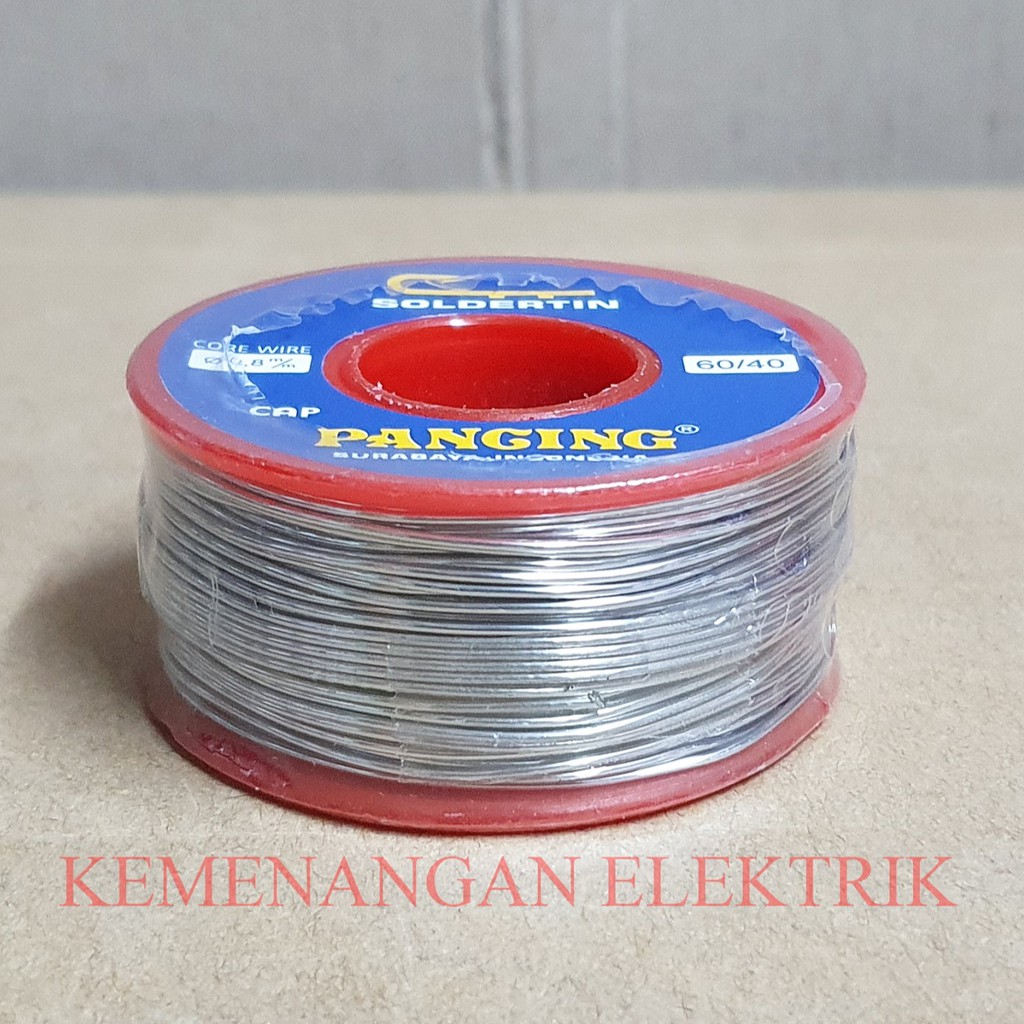 TIMAH SOLDER CAP PANCING 60/40 0,8MM 1/4kg 250g SOLDER TIN 250GRAM 0.8MM 0,8 MM 0.8 MM 1/4 kg 250 g