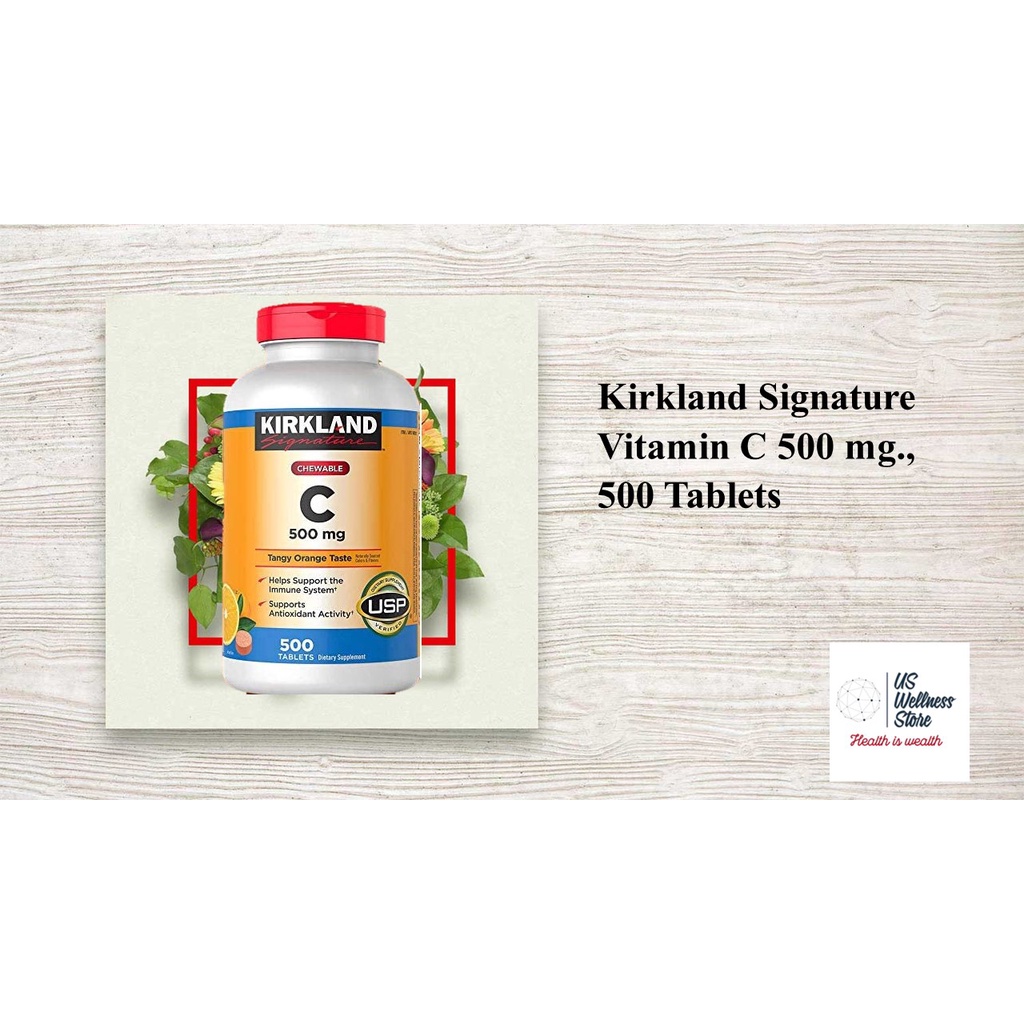 Jual Kirkland Vitamin C 500 Mg Kirkland Signature Vitamin C 500mg HALAL