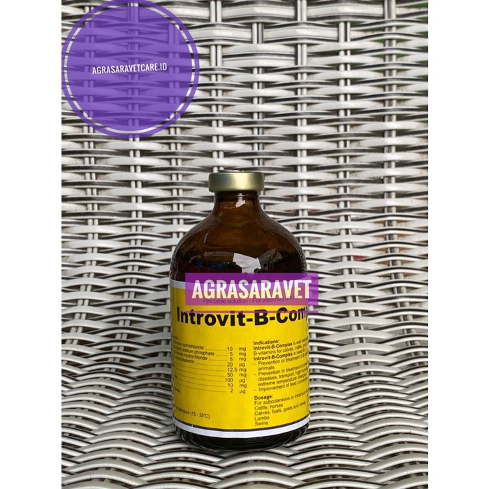 Introvit B-Complex (konsentrasi tinggi+Biotin)