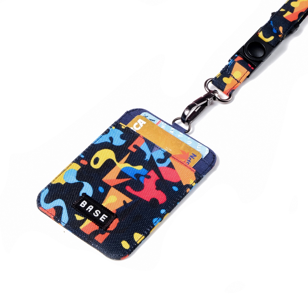 Gantugan ID Card Holder Kantor Kasual Name Tag Lanyard Pria Wanita - IDCS05