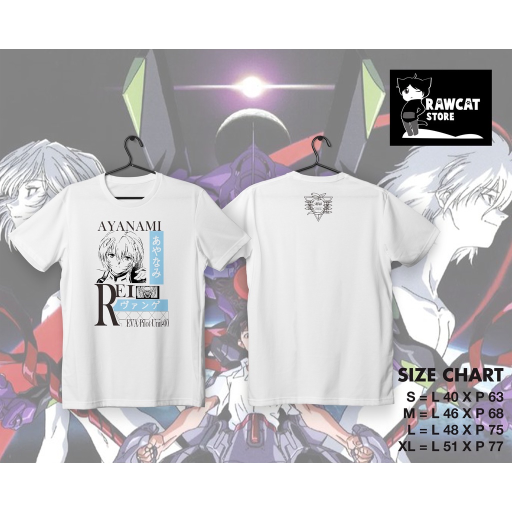 Kaos anime evangelion Ayanami Rei