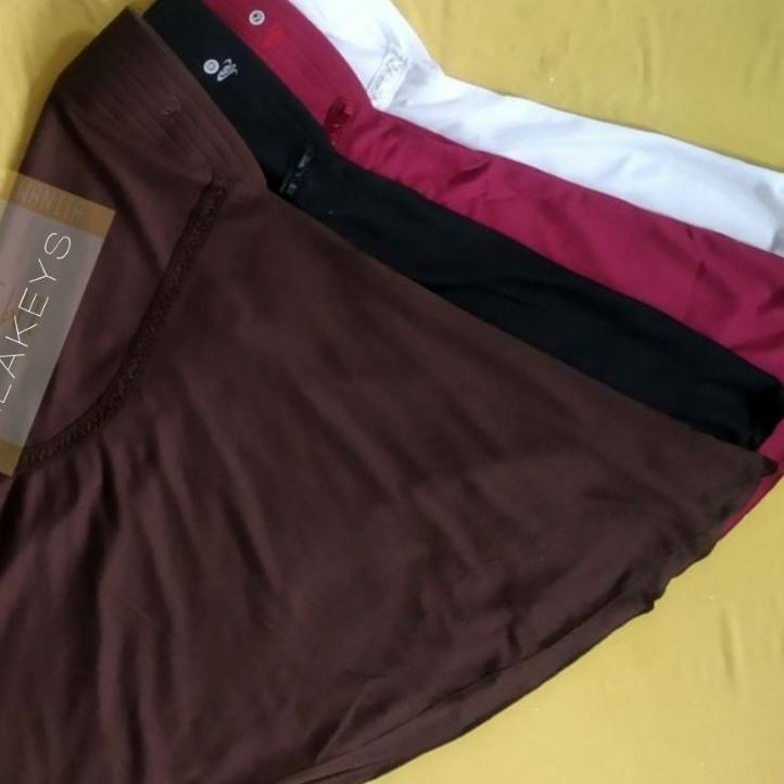 NEW505SAI JILBAB SEKOLAH SERUT RABBANI SD SMP SMU SMK WARNA MERAH MARUN COKLAT TUA HITAM PUTIH Trend