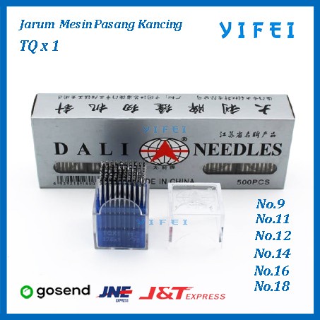 Jarum Mesin Pasang Kancing DALI TQx1 - 9