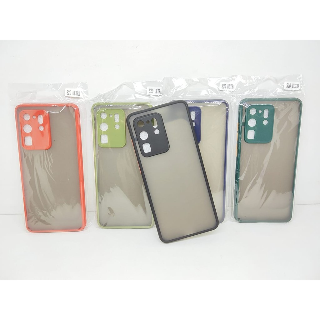 Bumper AERO CASE Samsung S20 Ultra 6.9 Inchi Premium Hardcase My Choice List Warna Matte