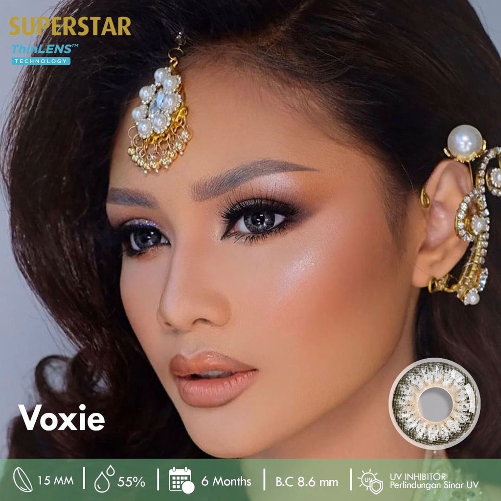 Superstar Voxie lensa warna softlens premium