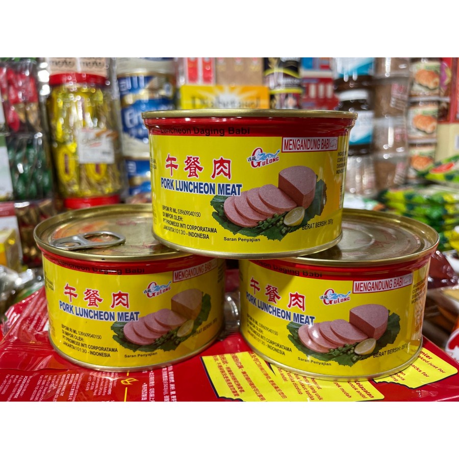 

397GR GULONG DAGING BABI KALENG DAGING HAM KALENG ORIGINAL NON HALAL