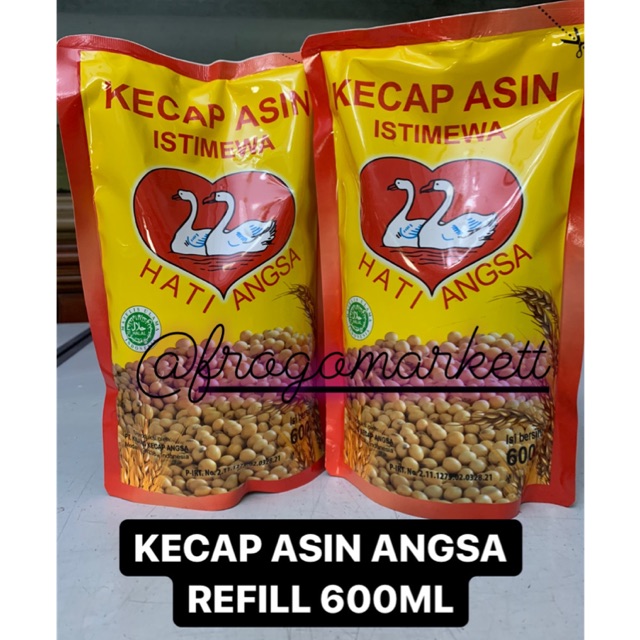 Kecap Asin Angsa Refill 600ML