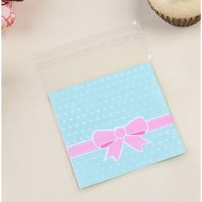 

Plastik Fancy Cookies - Kue - Permen - Polka Ribbon Green 10X10