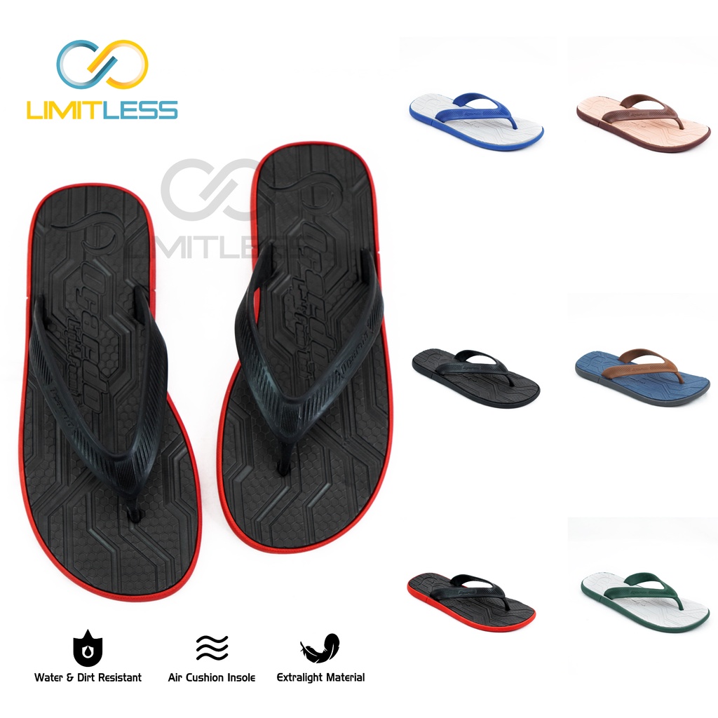 Sendal Jepit Pria Kasual Keren Kekinian Sandal Cowok Japit Anti Slip Terbaru