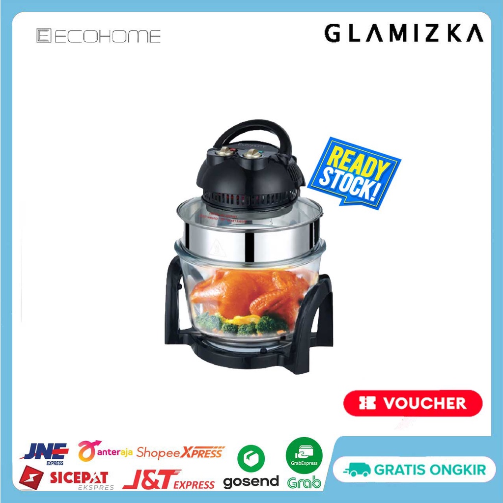 ECOHOME Halogen Air Fryer Oven 8 In 1 EHO-777