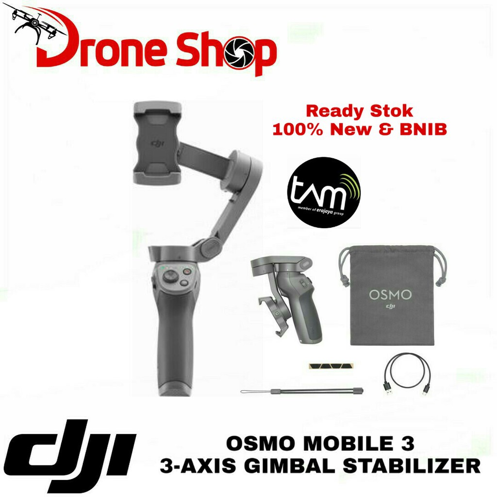 DJI OSMO MOBILE 3 3-axis gimbal stabilizer