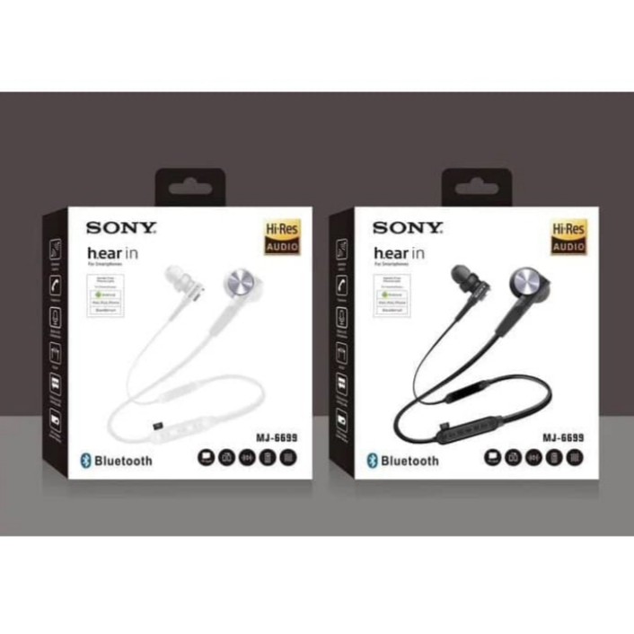 EARPHONE BLUETOOTH SPORT SONY BT -6699 SUPER BASS
