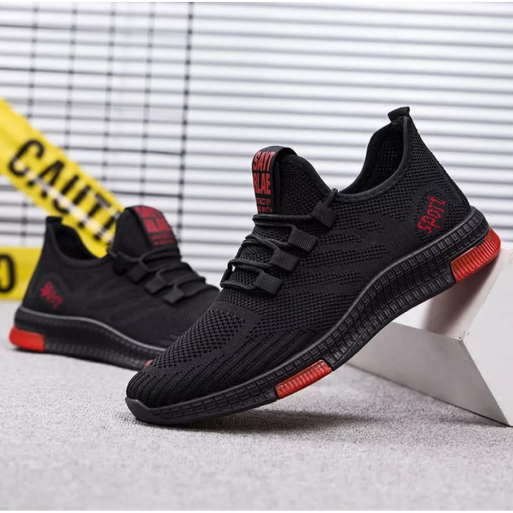 ARY_Shoes- Sepatui Sneakers Sepatu Fashion sport pria SP Sol karet lentur Terbaru 2021