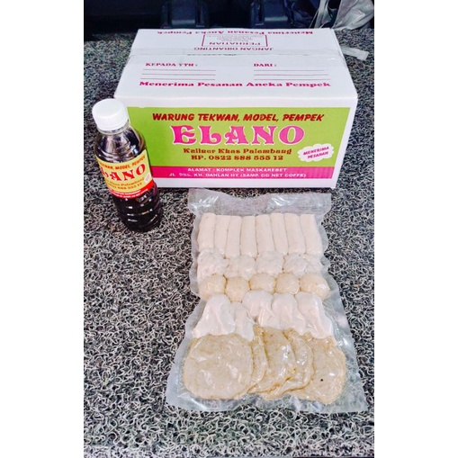 

Serbu Paket Hemat Ongkir Pempek asli palembang 28 Pcs
