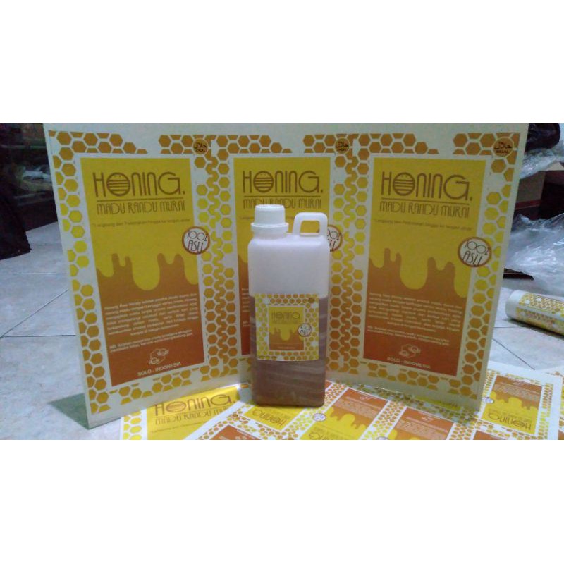 Madu Murni Honing - Honing Raw Honey
