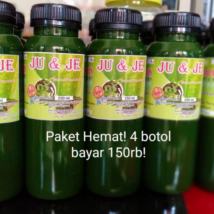 

endapan daun pandan wangi 100% murni