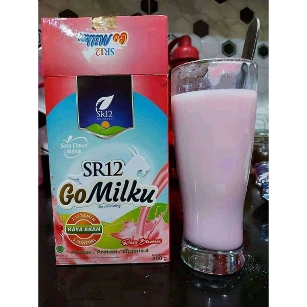 

SR12 SKINCARE / SUSU KAMBING ETAWA /SUSU GO MILKU STROWBERRY SR12