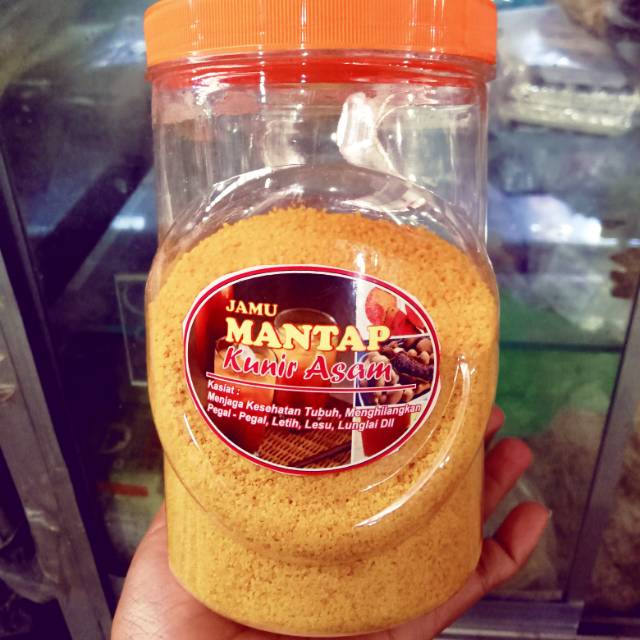 

Jamu mantab kunir asem botolan 500gr