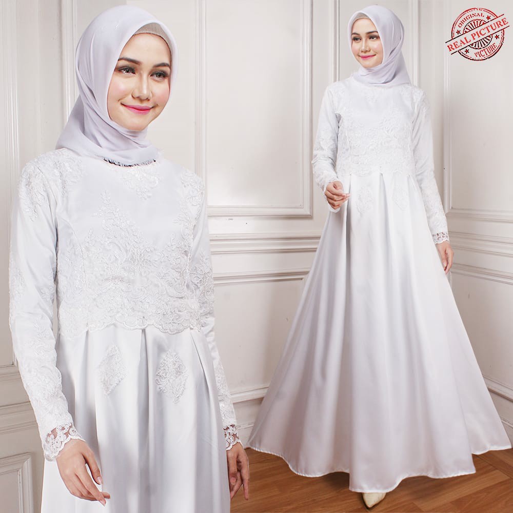 HOPYLOVY - Gamis Maxi Dress Arabia