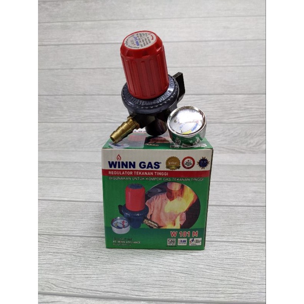 Regulator Gas Tekanan Tinggi Winn Gas 181 M Original