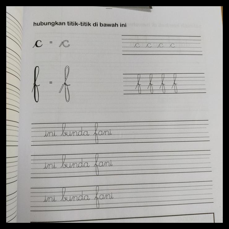 BEST SELLER sepaket buku berlatih menulis halus kelas 1A dan 1B semester 1 dan 2