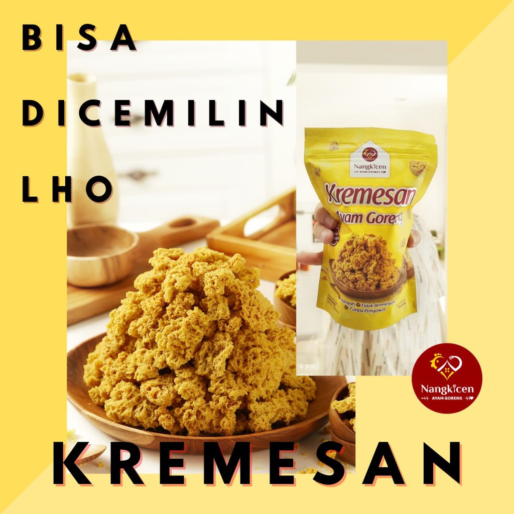 

Kremesan Ayam Goreng/ Kremes Ayam Goreng Nangkicen