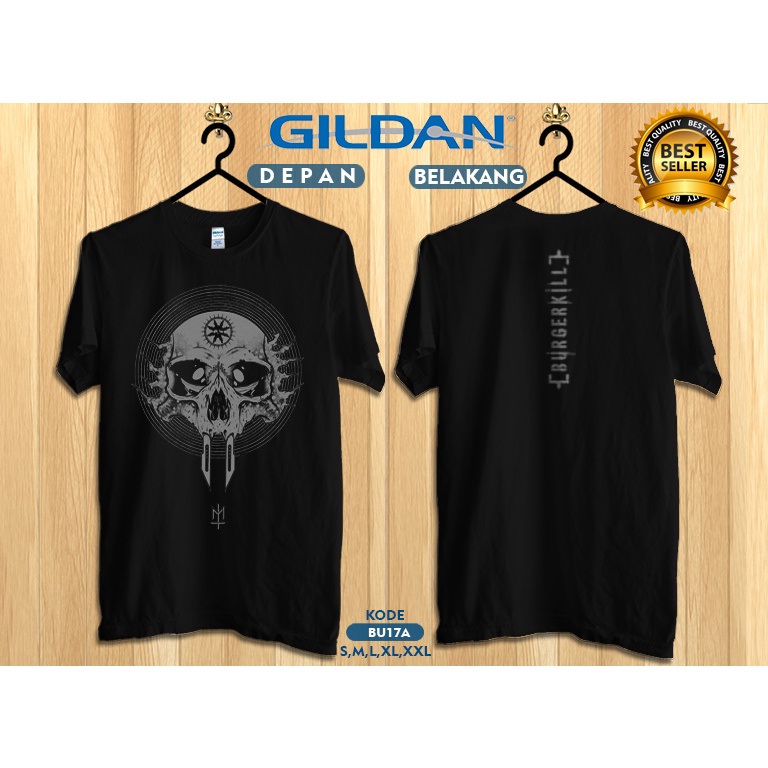 Kaos burgerkill original gildan bu17a