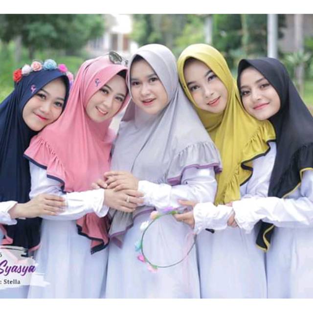 Hijab Abika Bergo SYASYA new Original by Abika hijab