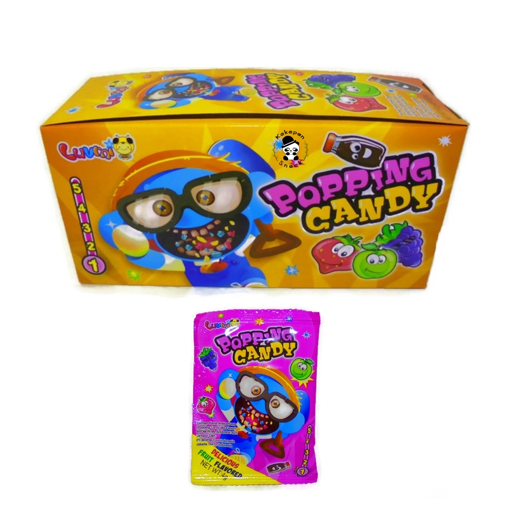 LUVMI POPPING CANDY BOX ISI 40