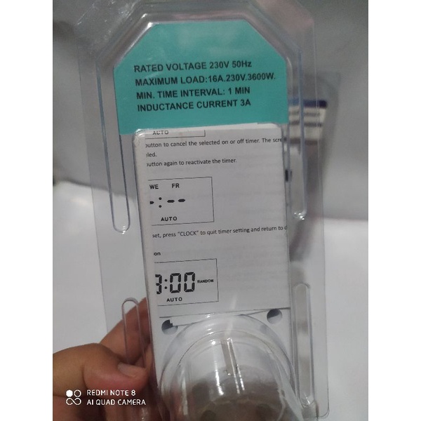 TIMER DIGITAL merk OSMOND/KLOP