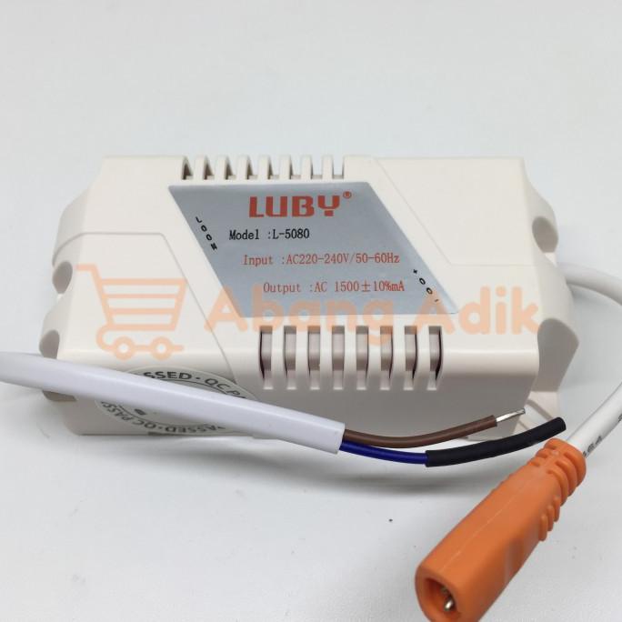 LUBY L-5080 8W LAMPU DOWNLIGHT LED PANEL PLUS EMERGENCY 8 WATT W