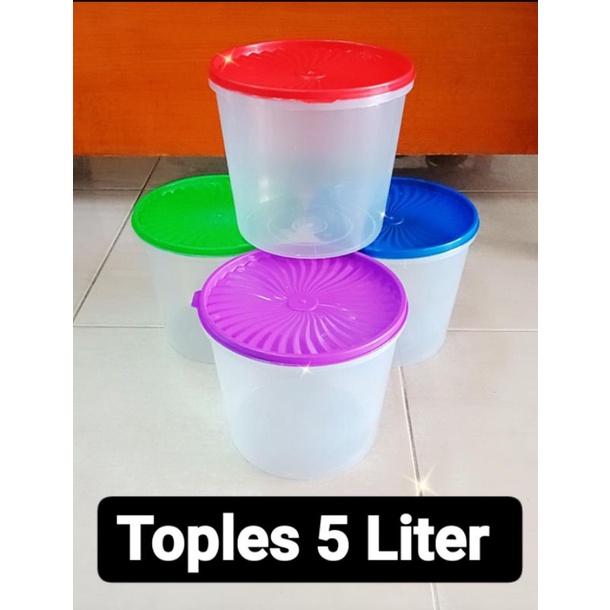 Toples 10 liter - Toples 5 liter - Toples kerupuk - Toples peyek