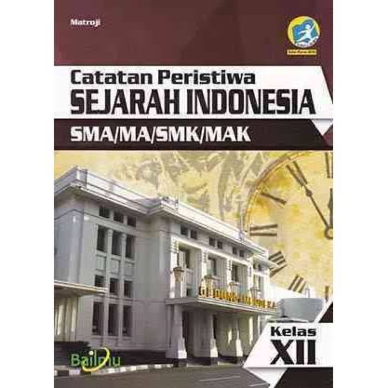 Buku Paket Sejarah Indonesia Bailmu Kelas 12/XII
