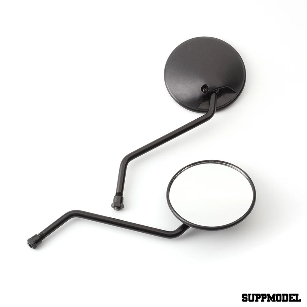 1 Pasang Kaca Spion Cembung Bentuk Bulat Untuk Honda Xr80 Xr230 Tlr200 Xr125 Ct110 Cg125 Xl250 Xl400