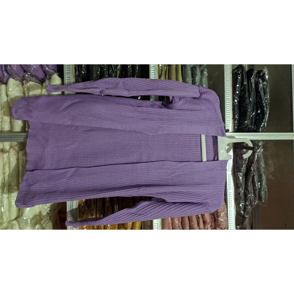 cardigan breska,cardigan GPS,cardigan rajut,kardigan rajut-lilac