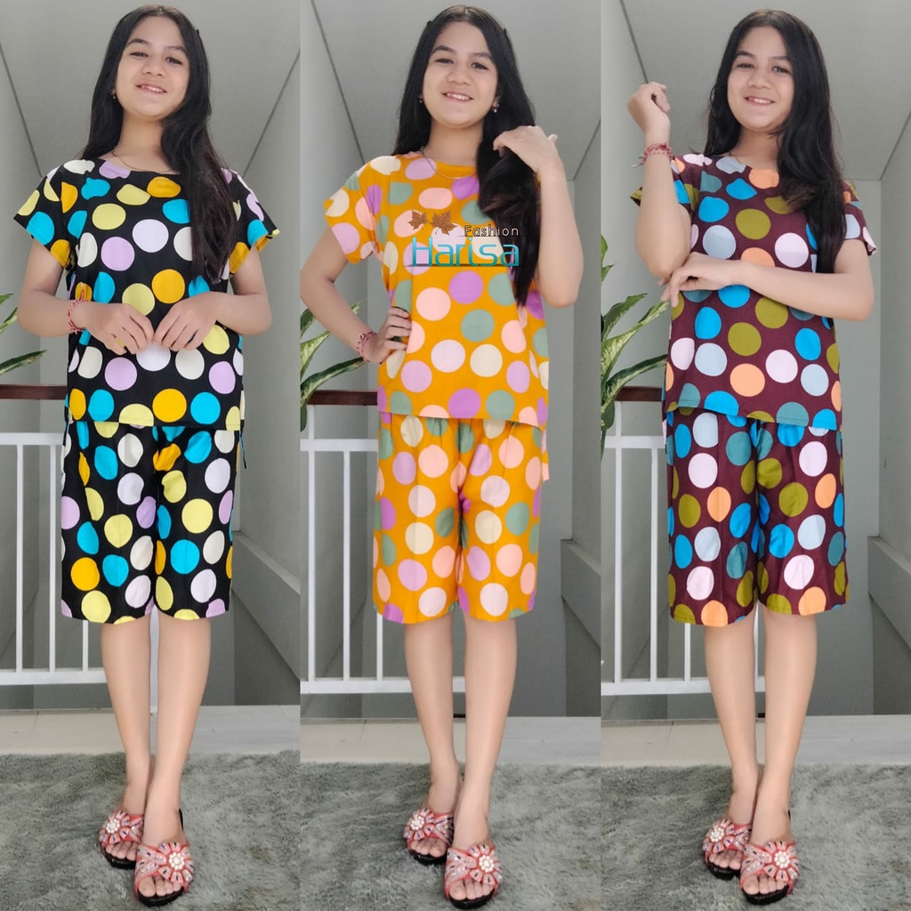 Piyama Pendek Baloon Rayon Super 03