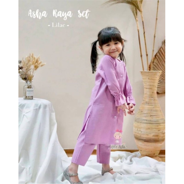 SETELAN BAJU MUSLIM ANAK ASHA RAYA SEY