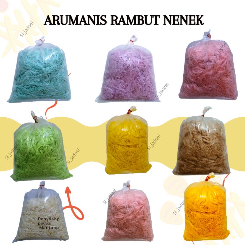 Arum Manis Rambut Nenek 1kg