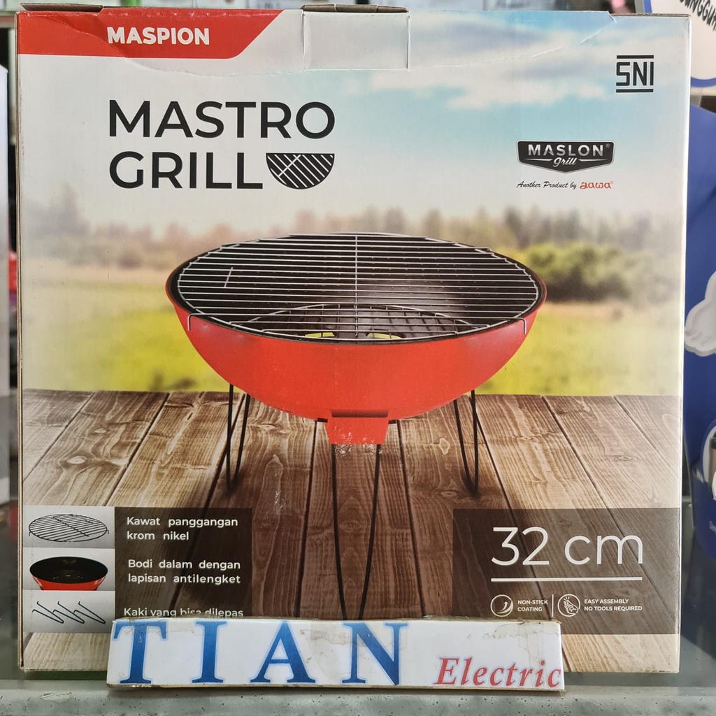 MASPION Mastro Grill MAS-32 / MAS-38 Non Stick