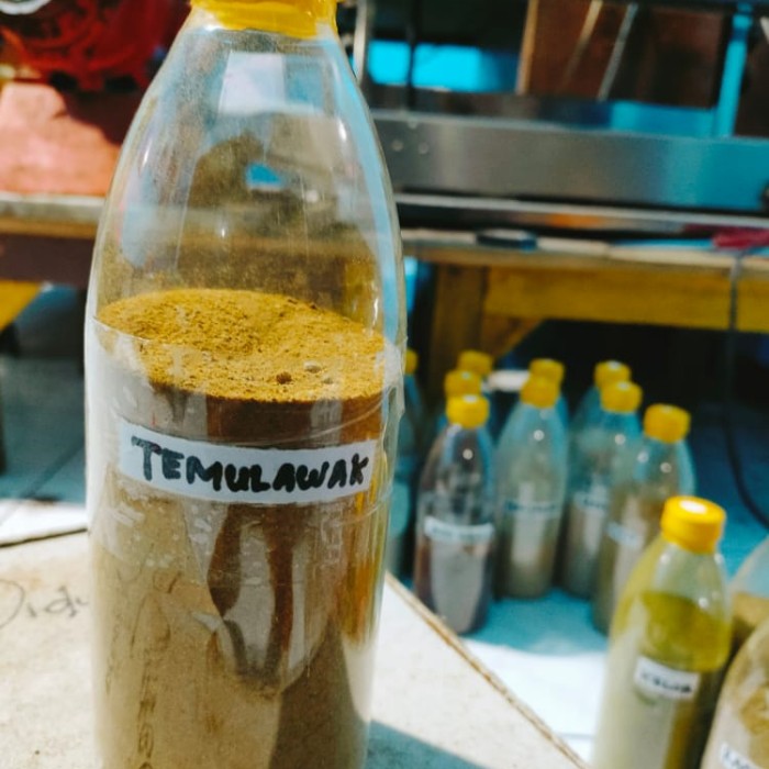 

Bubuk Temulawak Botol Cantik 100gram