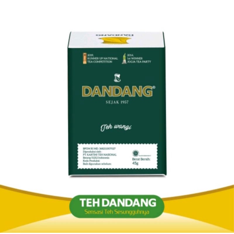 

TEH DANDANG 1 slop SELECTION/PREMIUM 45Gr-Teh Tubruk