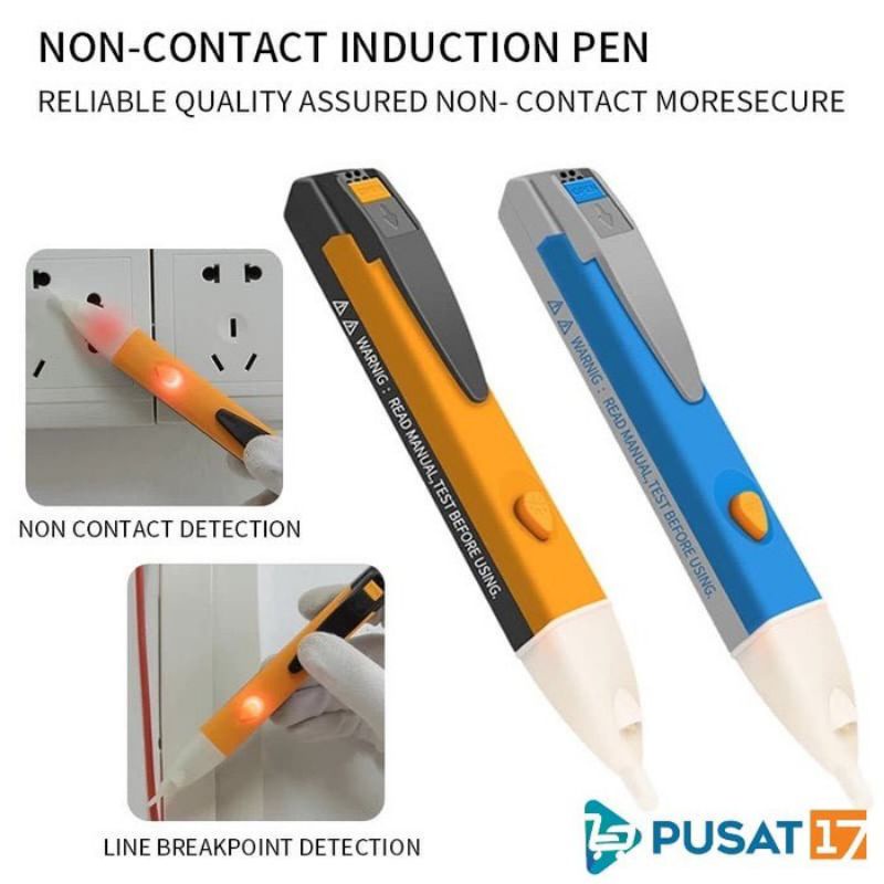 Tespen Non Contact 90-1000 Volt pendeksi Kabel Putus Test Pen wireless